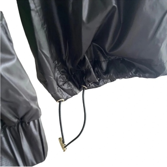 Bebe Sport Black Windbreaker Jacket - Picture 5 of 8